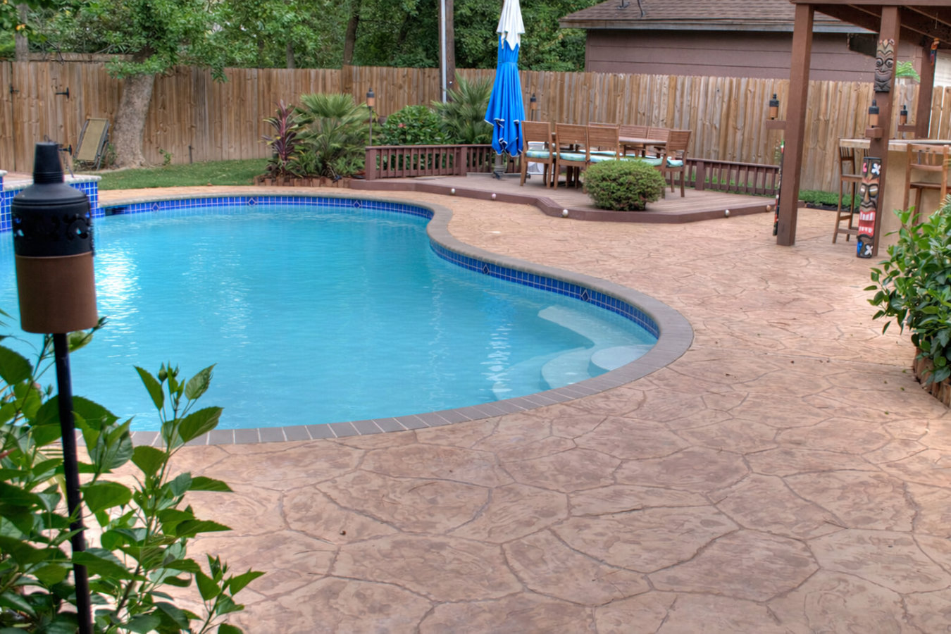 Concrete pool decks in Manhattan, KS